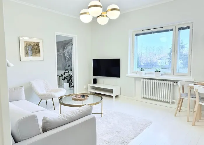 Bright And Beautiful Two-room Design